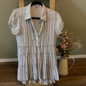 Cute babydoll tiered blouse - kawaii - vintage look